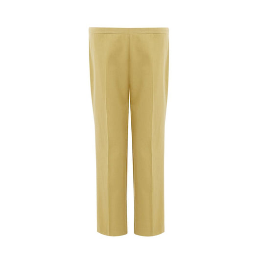 Gouden Elegantie Katoenen Broek