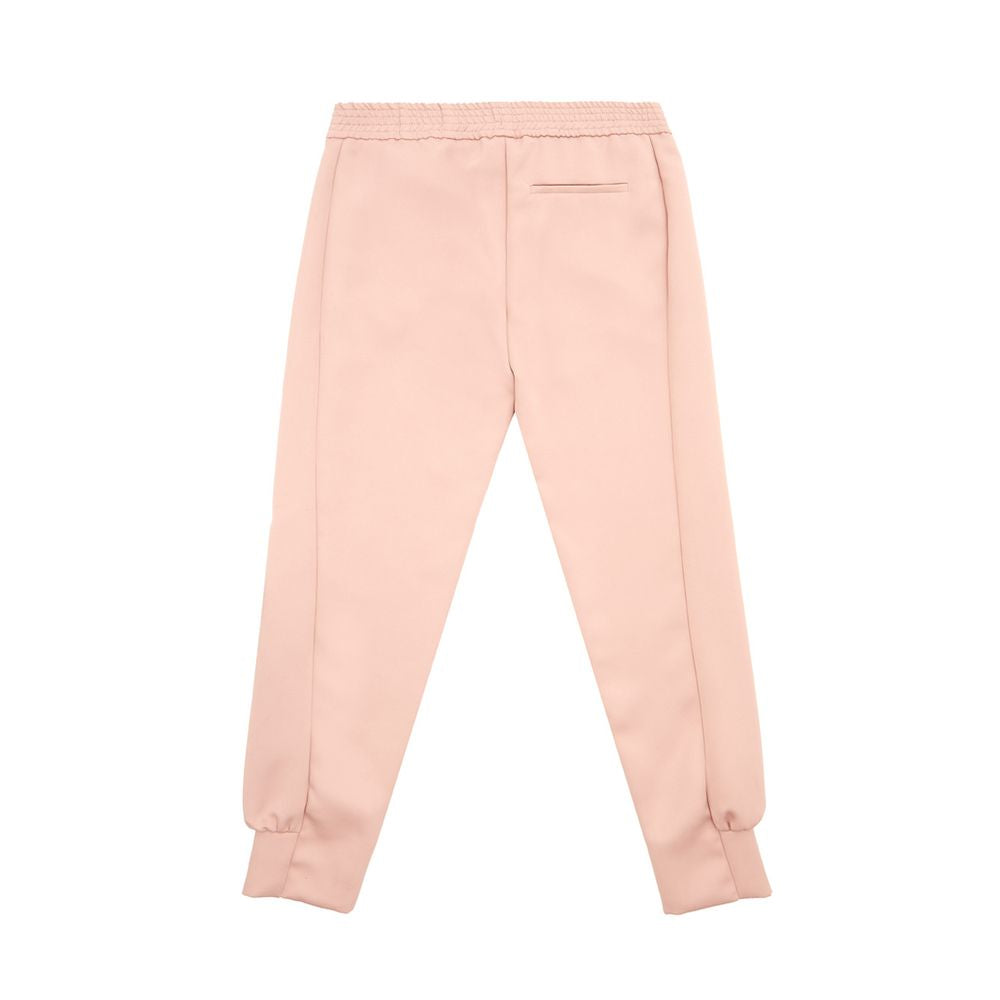 Elegante roze polyester broek voor dames