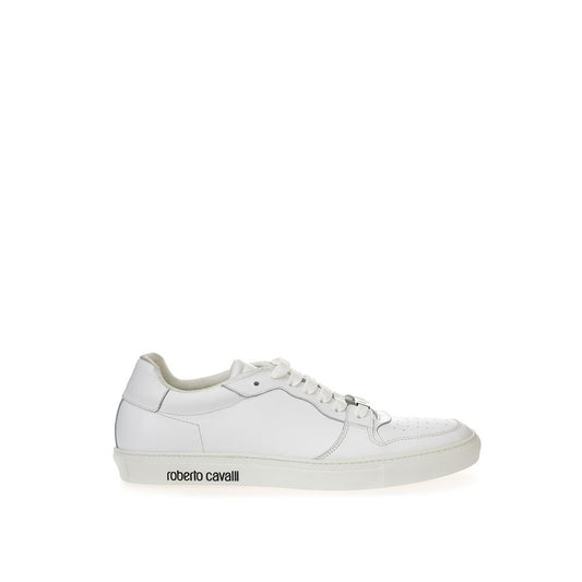 Witte leren sneakers luxe schoenen