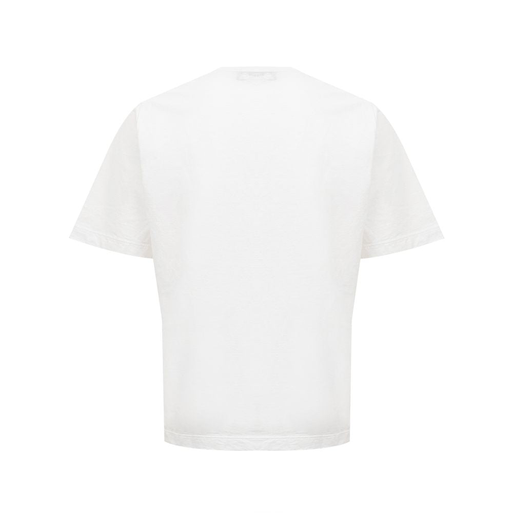 Elegante katoenen witte T-shirt voor stijlvolle vrouwen