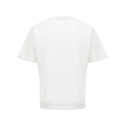 Elegante katoenen witte T-shirt voor stijlvolle vrouwen