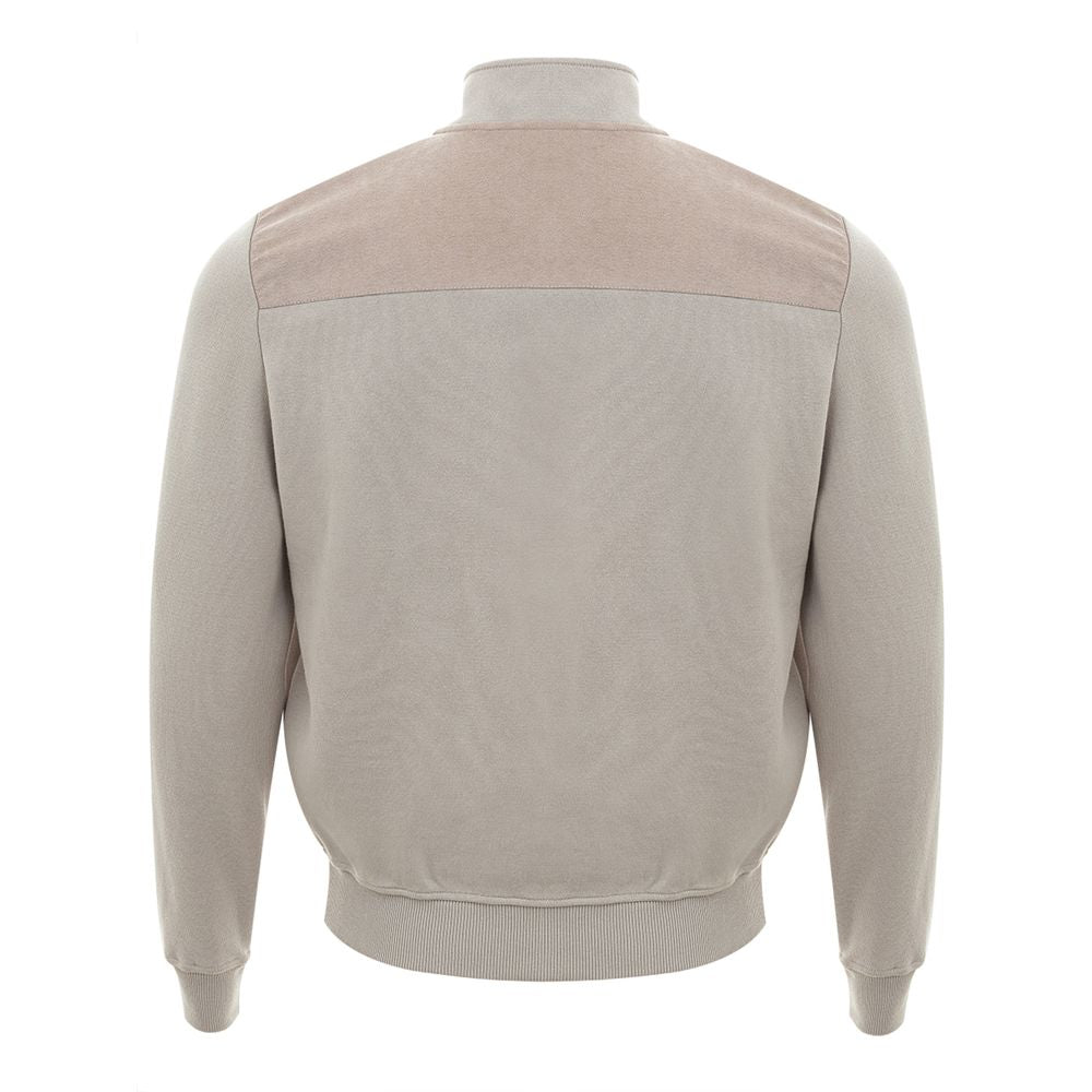 Beige katoenen vest voor heren