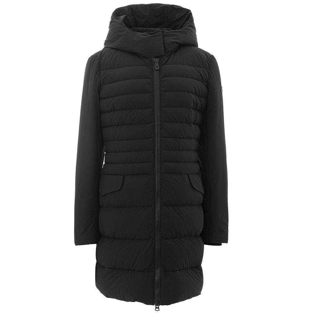 Elegant Black Polyamide Jacket for Women