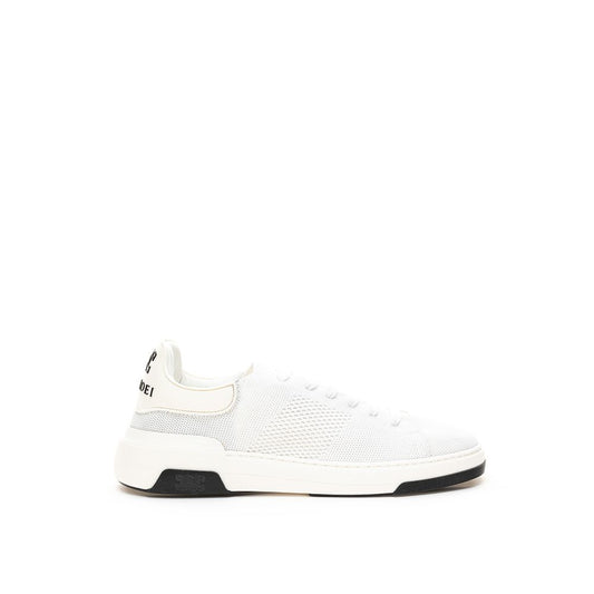 Elegante witte leren sneakers