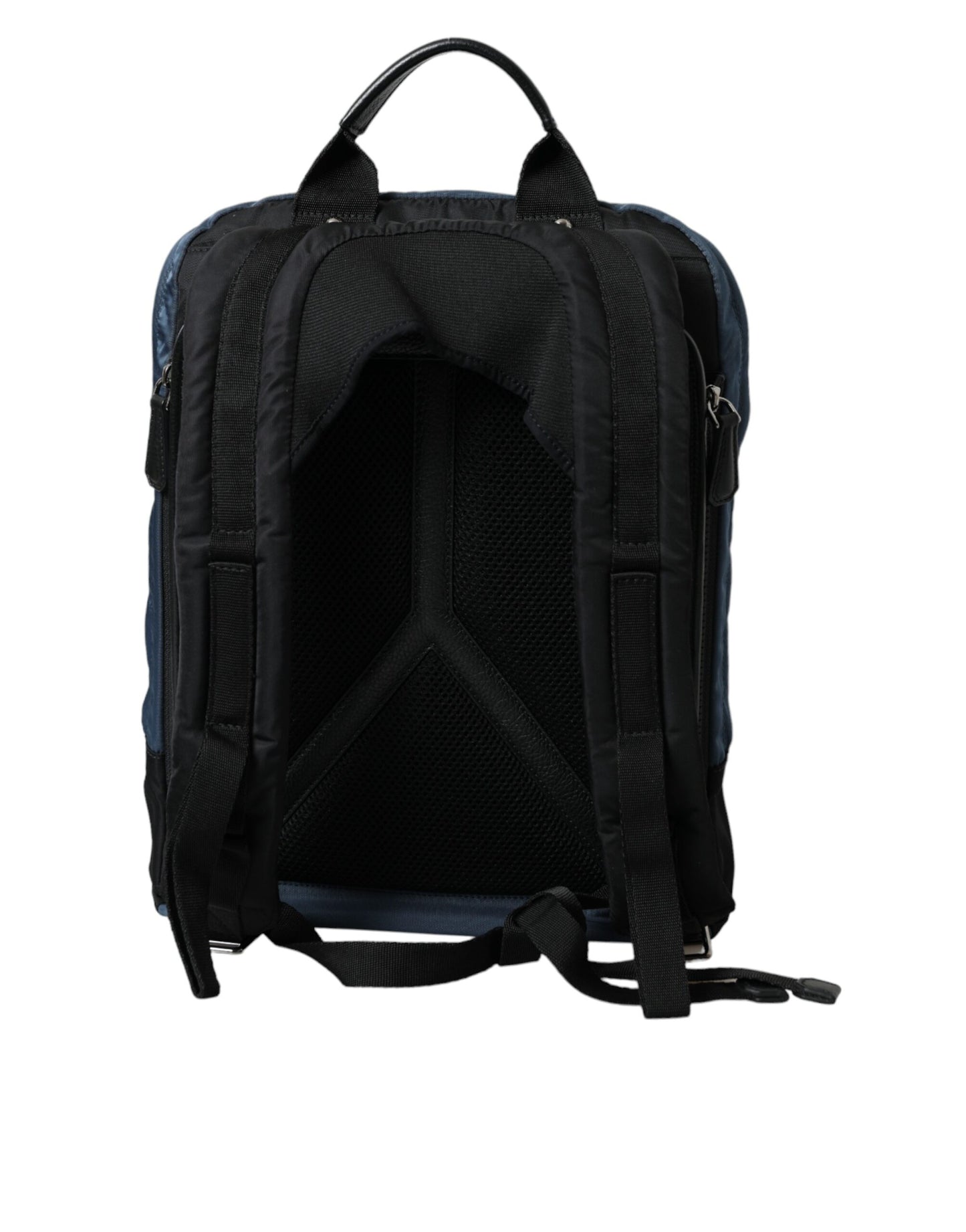 Zwarte Nylon DG Logo School Rugzak Heren Tas