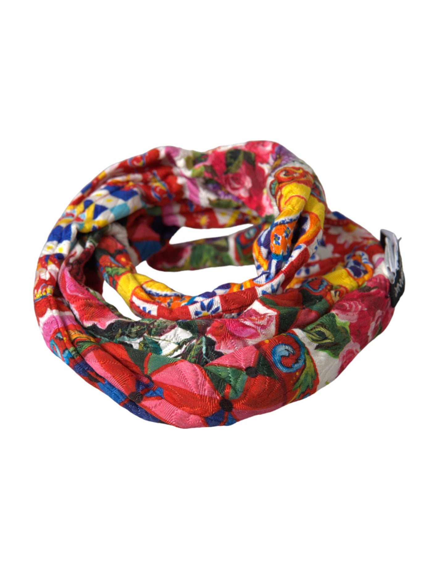 Multicolor Carretto Print Taille Riem