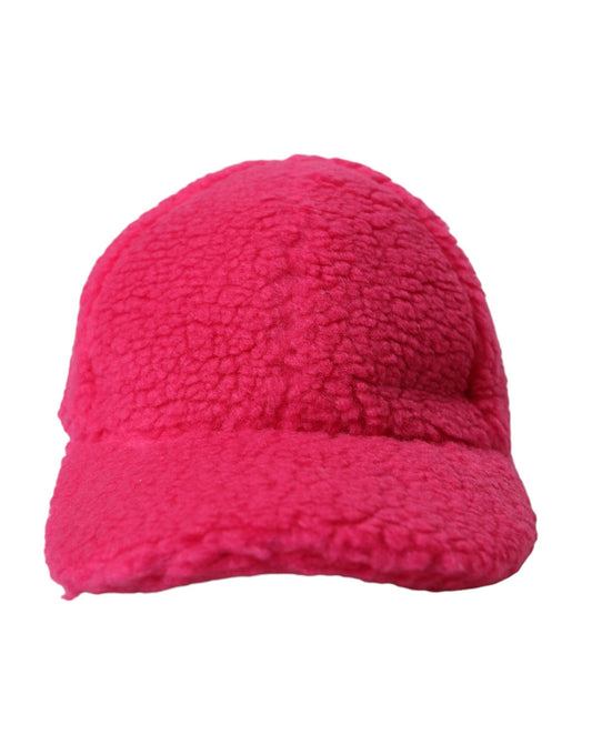 Roze Fleece Pluche Baseballpet Heren