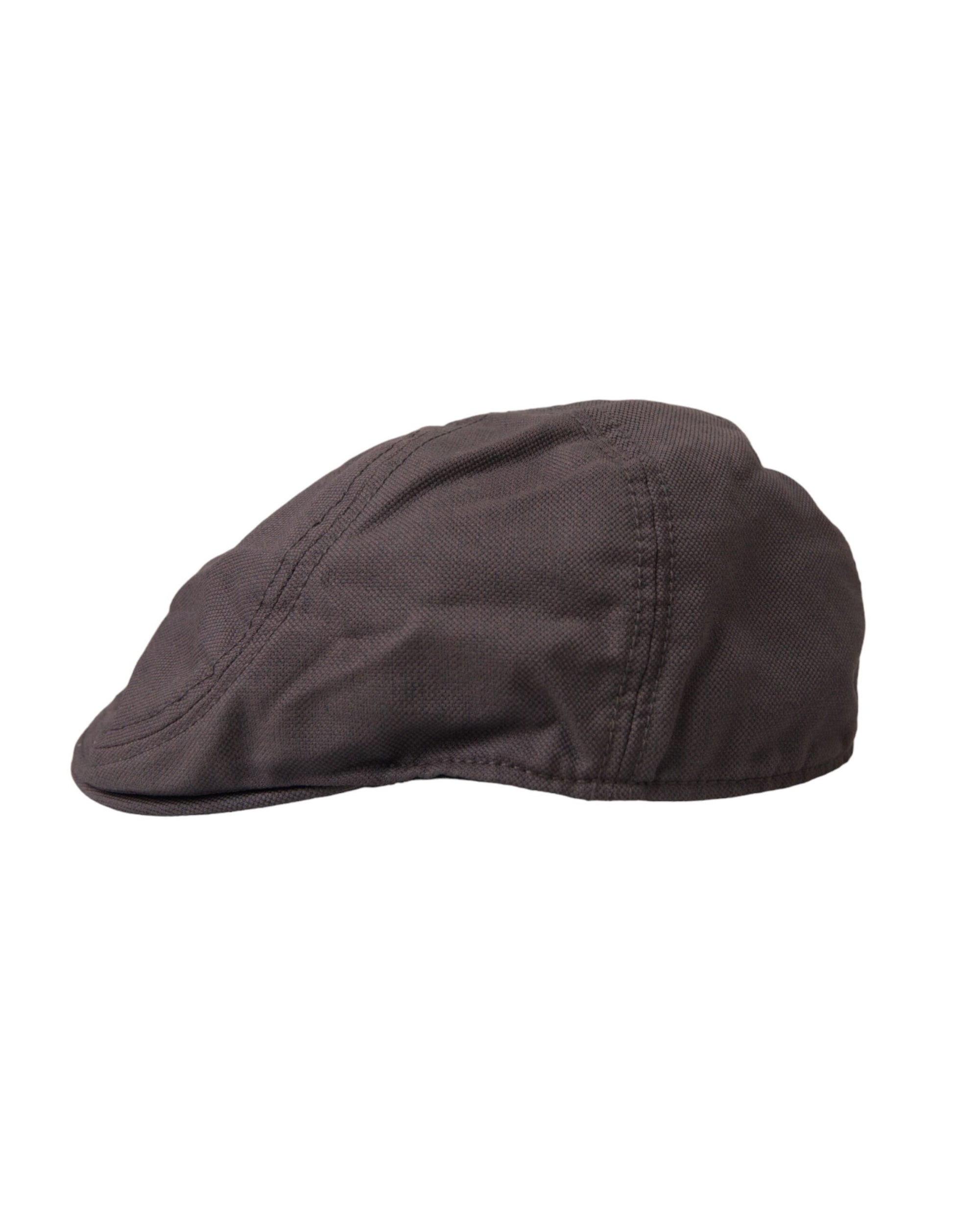 Brown Nylon Cloth Newsboy Hat Men