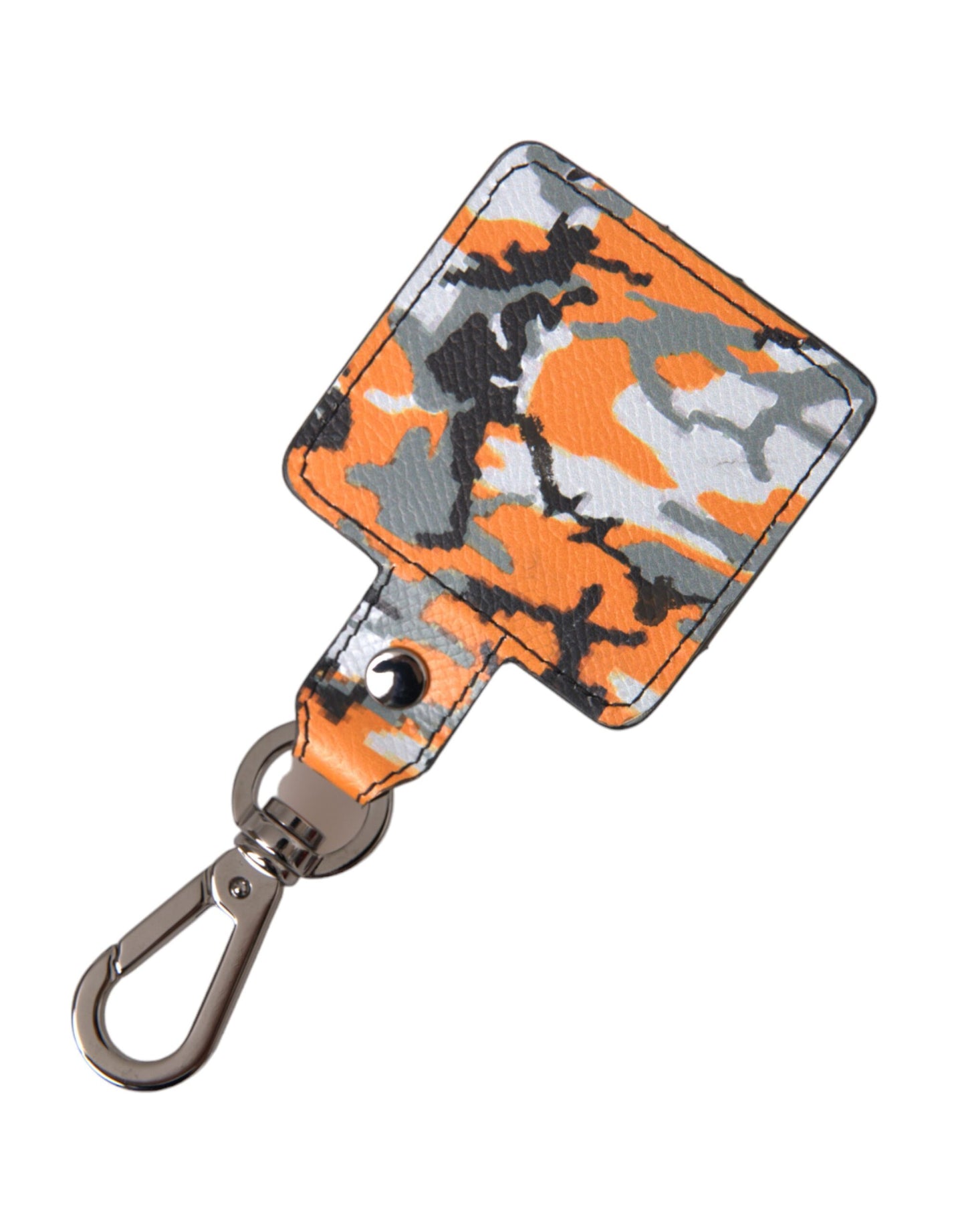 Multicolor Camouflage Print Leren Metalen Airpods Case