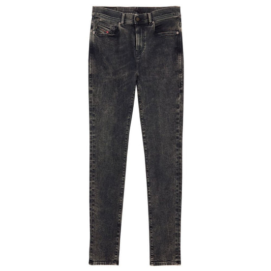 Zwarte katoenen jeans en broek