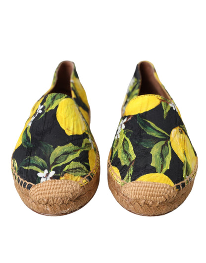 Multicolor Lemon Slip On Espadrilles Schoenen