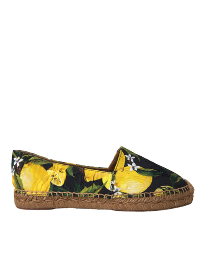 Multicolor Lemon Slip On Espadrilles Schoenen