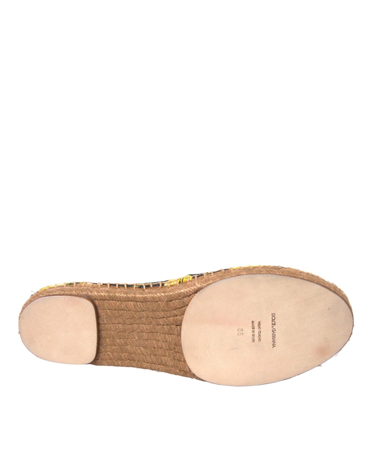 Multicolor Lemon Slip On Espadrilles Schoenen