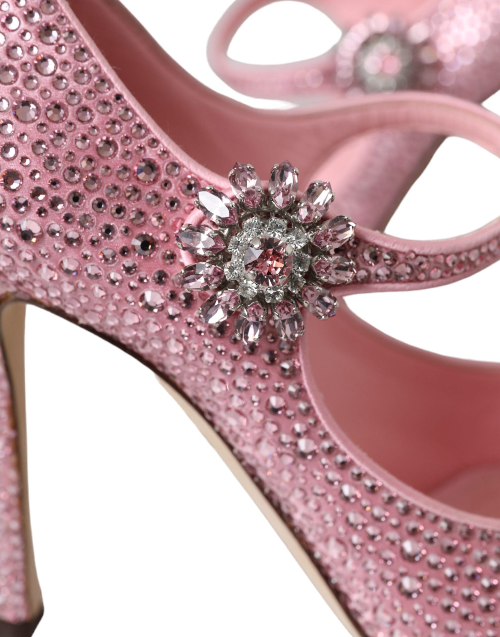 Roze Strass Kristal Hakken Pumps Schoenen