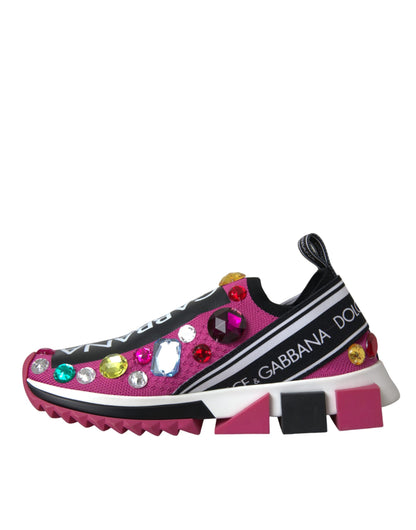 Roze Sorrento Crystals Sneakers Schoenen