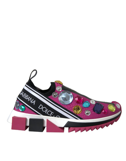 Roze Sorrento Crystals Sneakers Schoenen