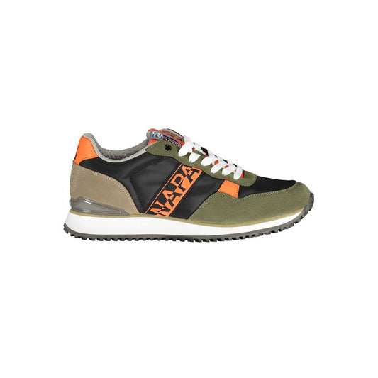 Groene Polyester Heren Sneaker