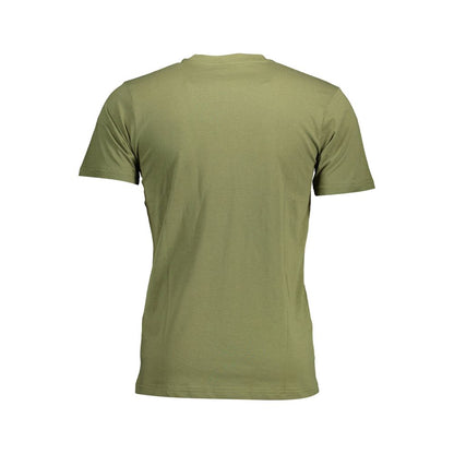 Groen katoenen T-shirt