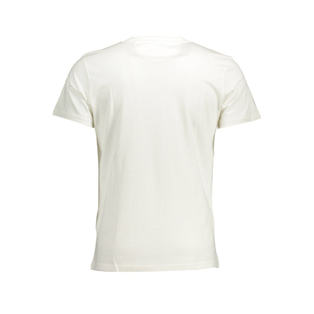 Wit katoenen heren T-shirt