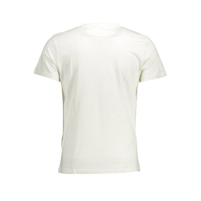 Wit katoenen heren T-shirt