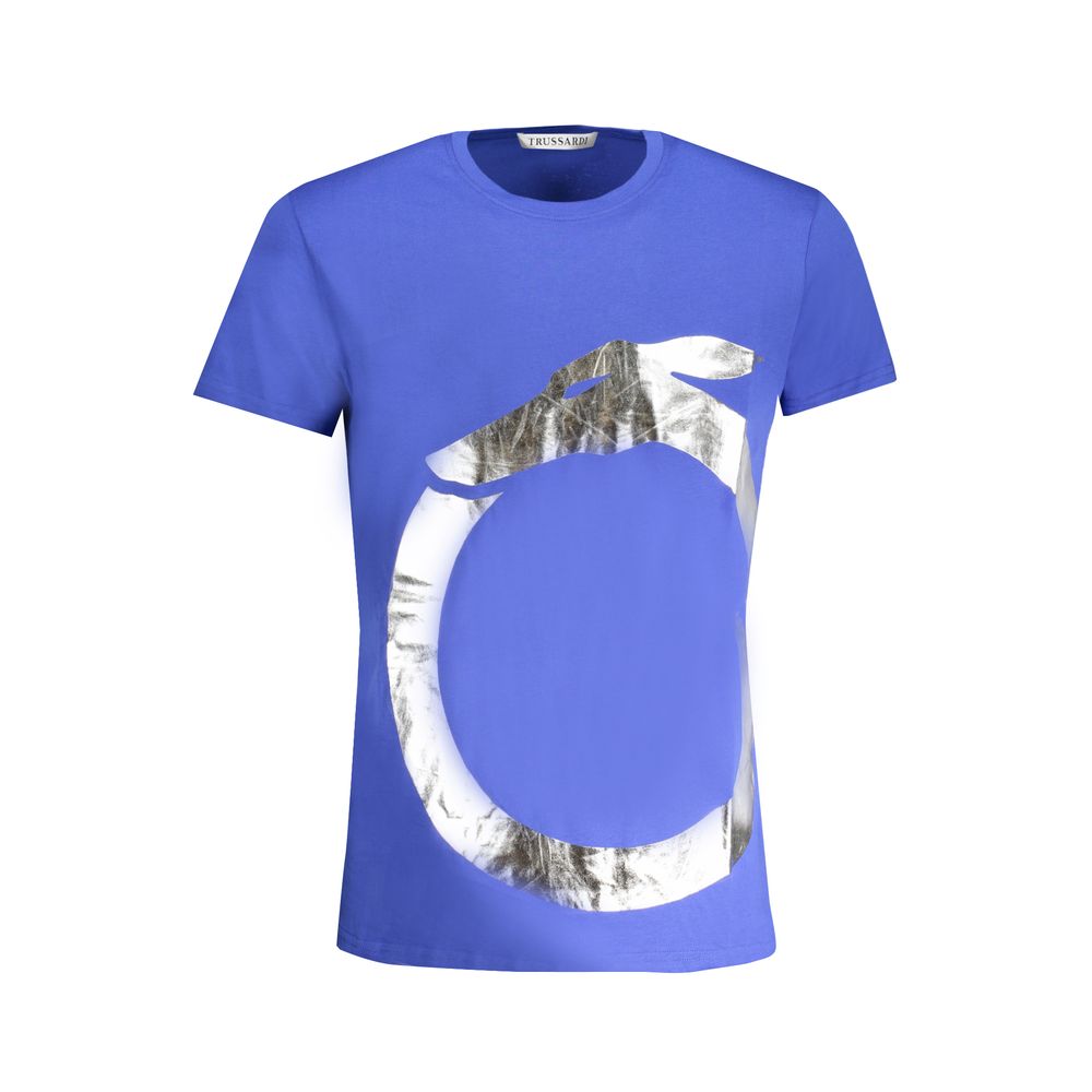 Blue Cotton T-Shirt