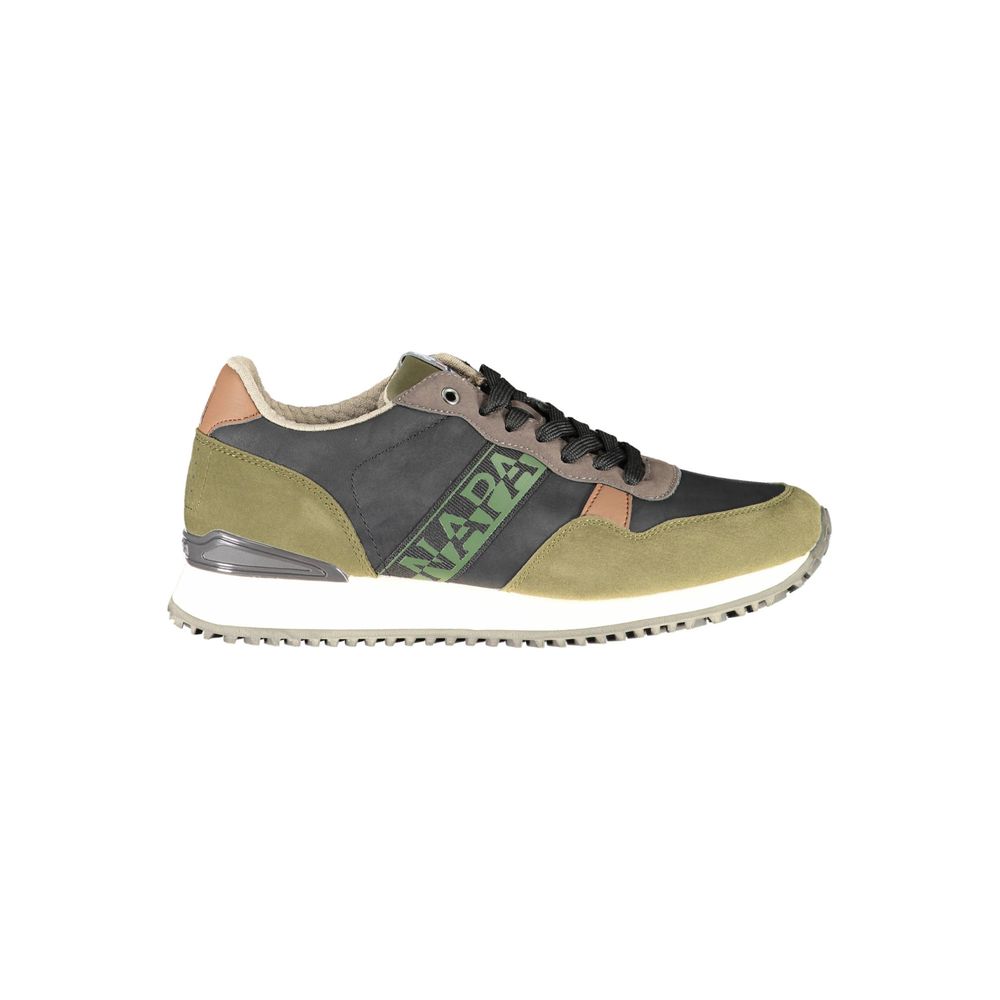 Groene Polyester Heren Sneaker