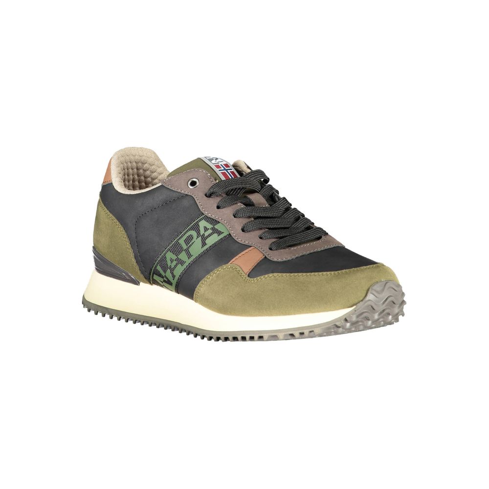 Groene Polyester Heren Sneaker