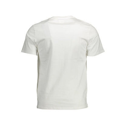 Wit katoenen heren T-shirt