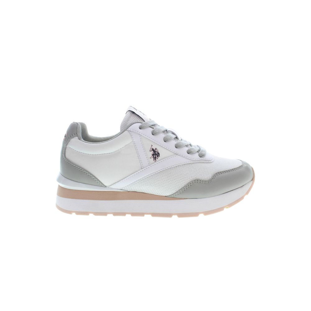 Witte Polyester Dames Sneaker