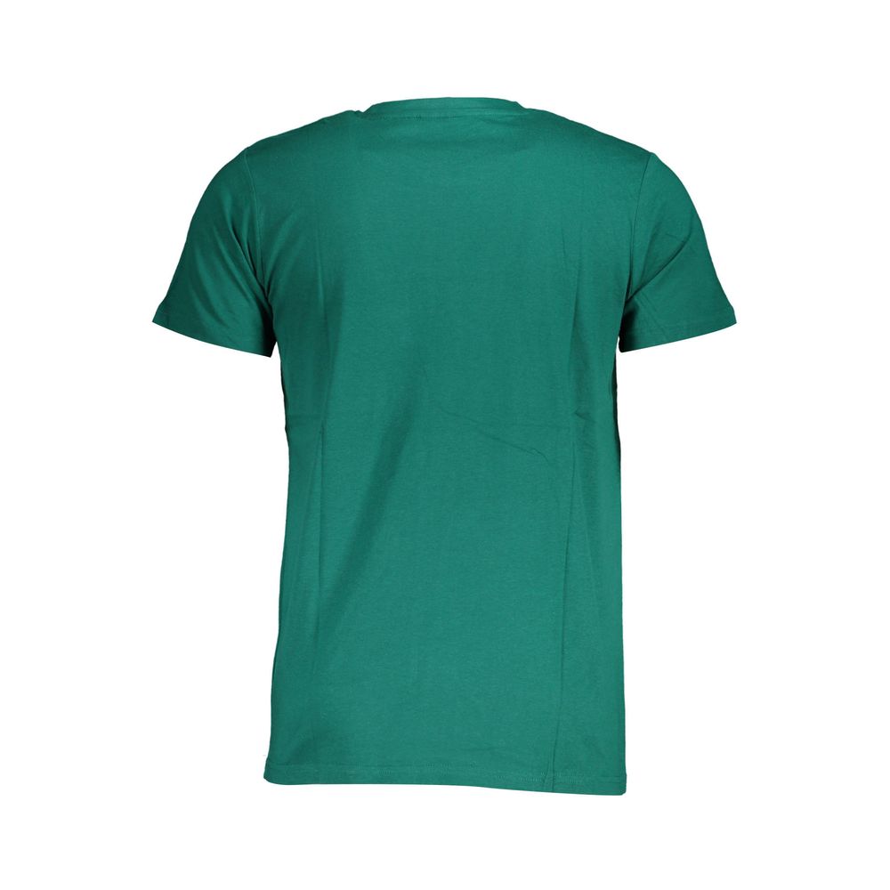 Groen katoenen T-shirt