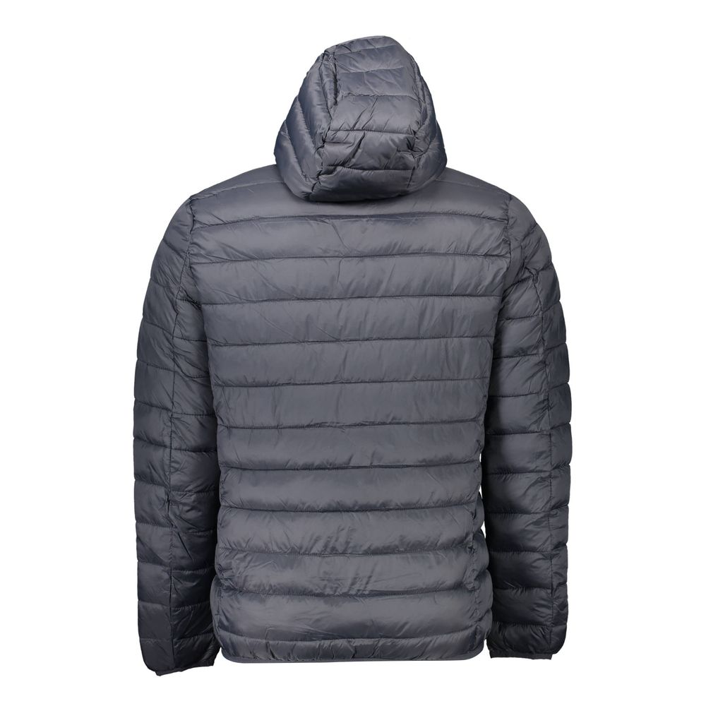 Black Polyamide Men Jacket