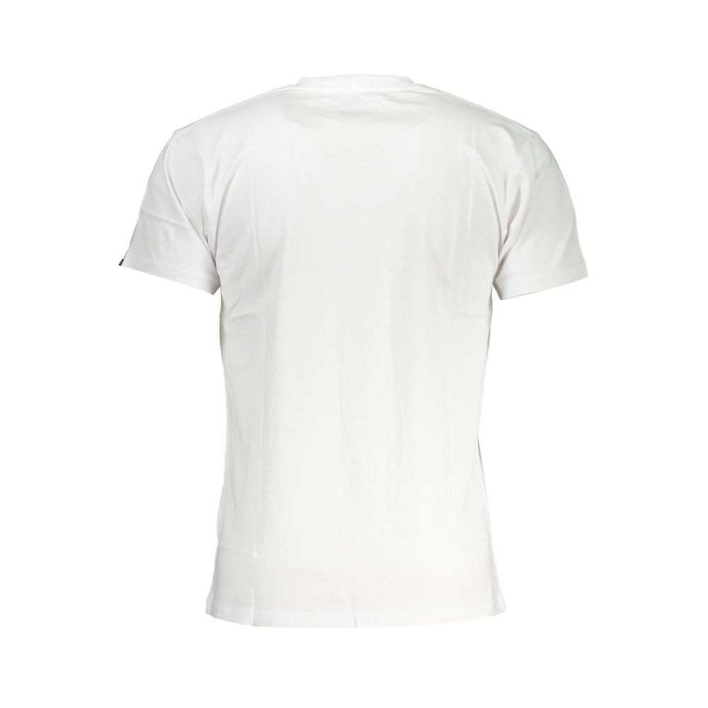 Wit katoenen heren T-shirt