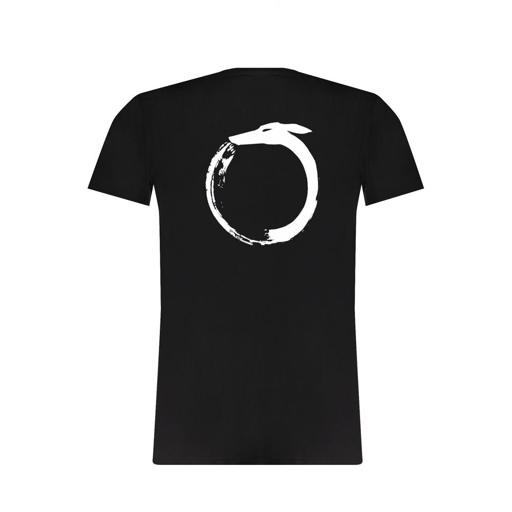 Black Cotton T-Shirt