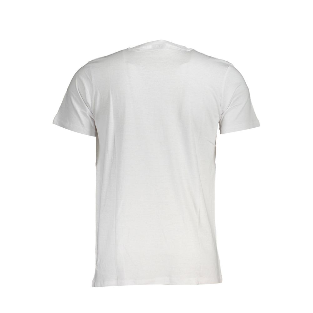 Wit katoenen T-shirt