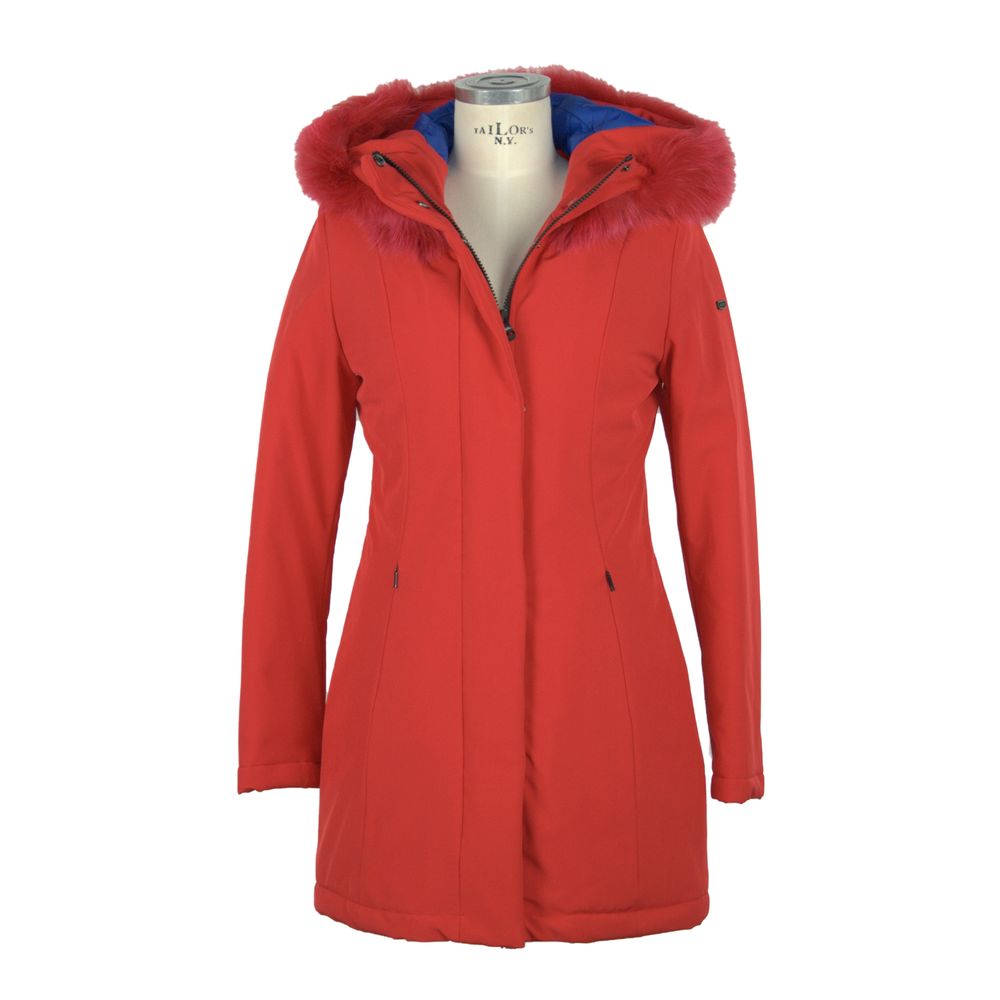 Elegante winterwarme softshell parka