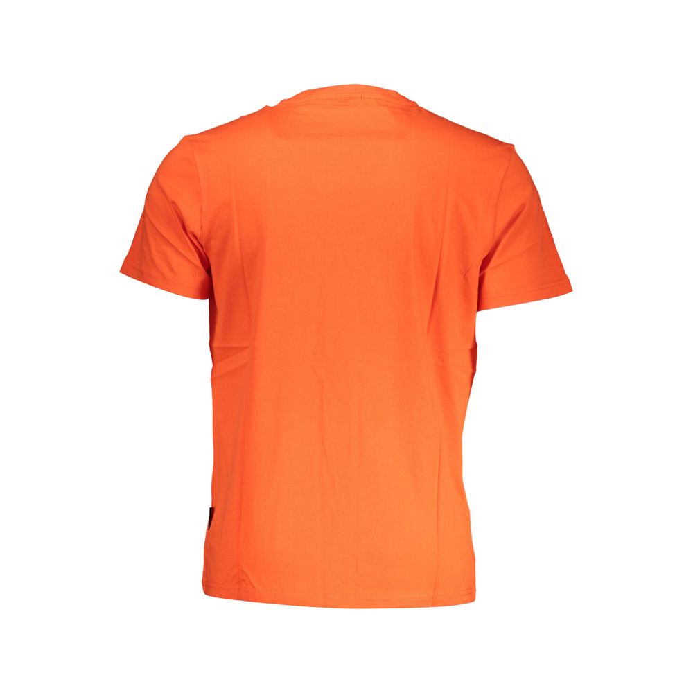 Rood katoenen heren T-shirt