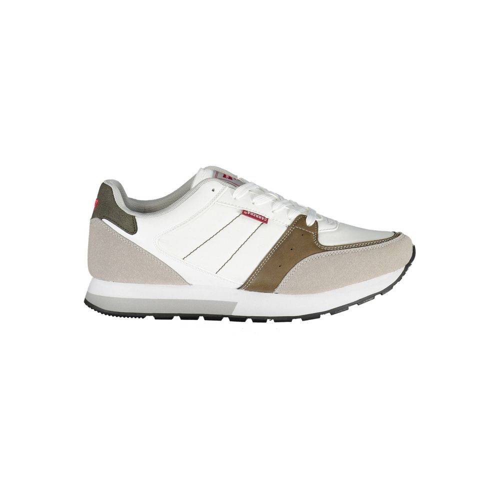 White Eco Leather Men Sneaker