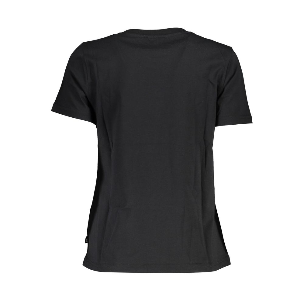 Black Cotton Tops & T-Shirt