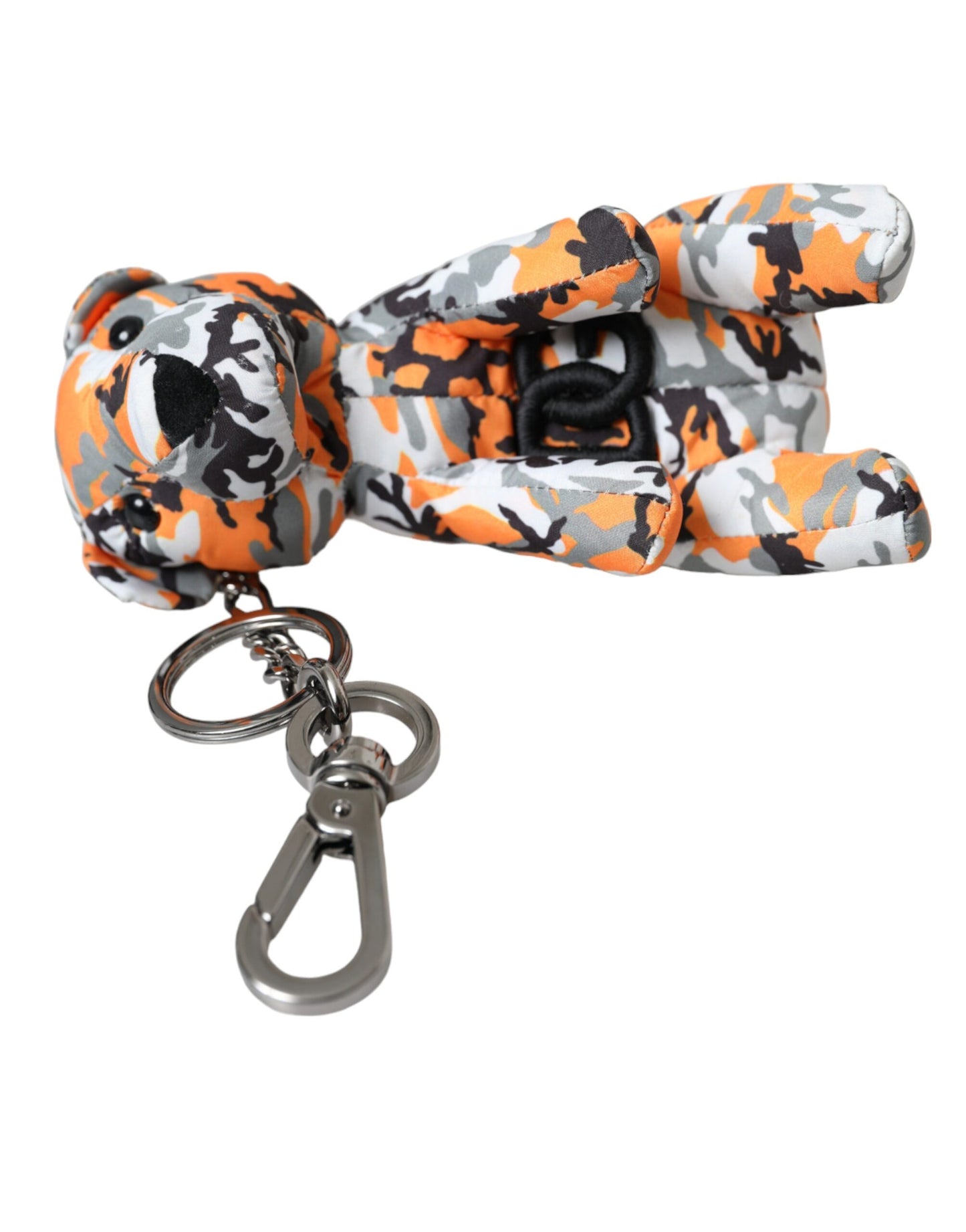 Veelkleurige camouflage dierensilhouet sleutelhanger sleutelhanger