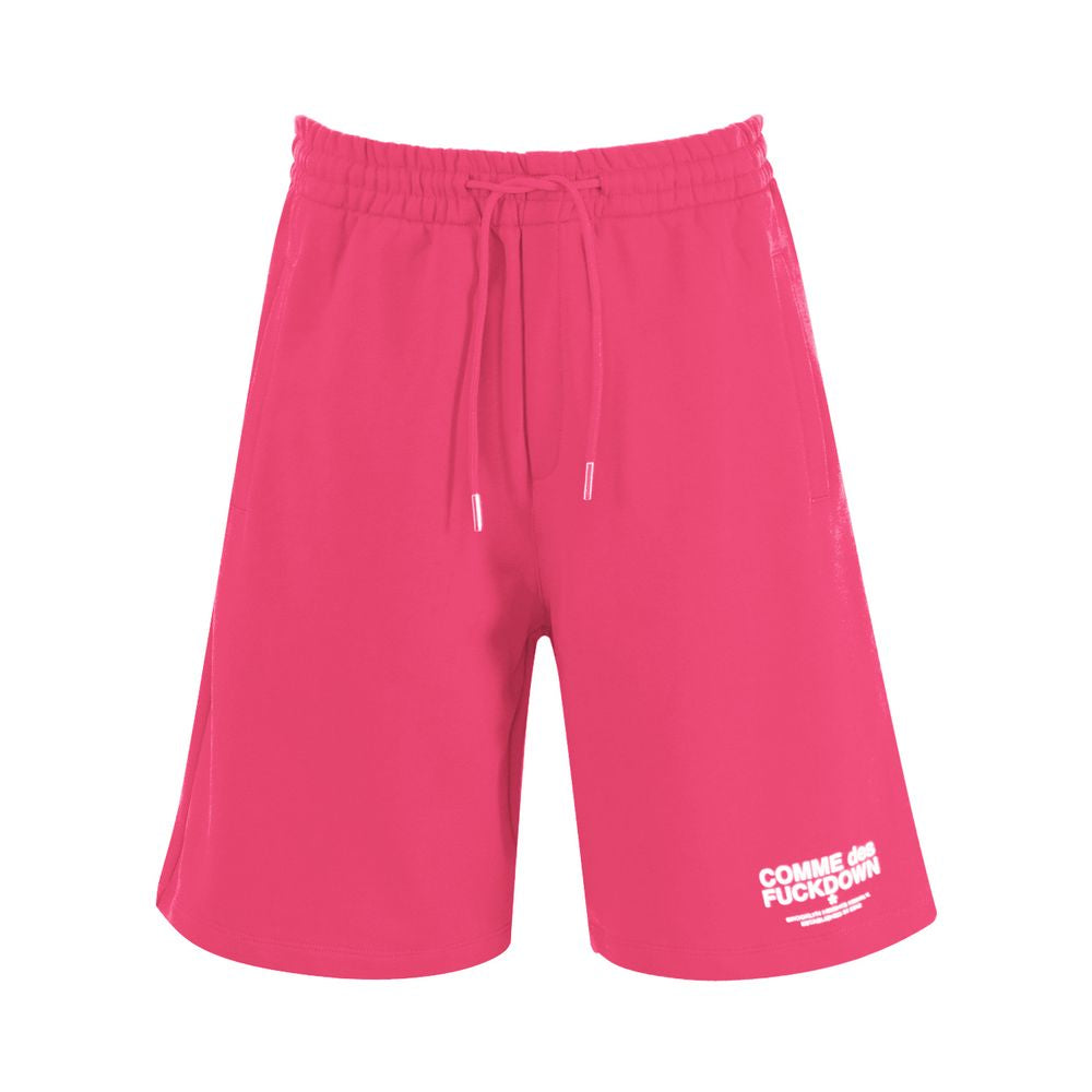 Roze katoenen short