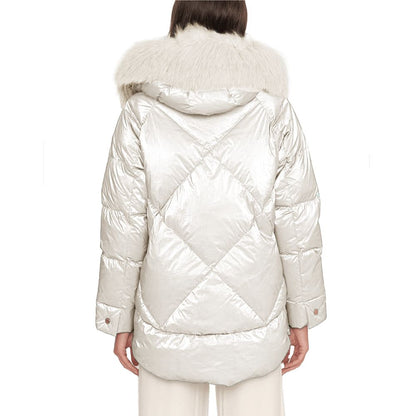 Witte polyester jassen en jassen