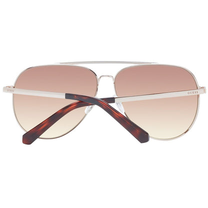 Rose Gold Men Sunglasses