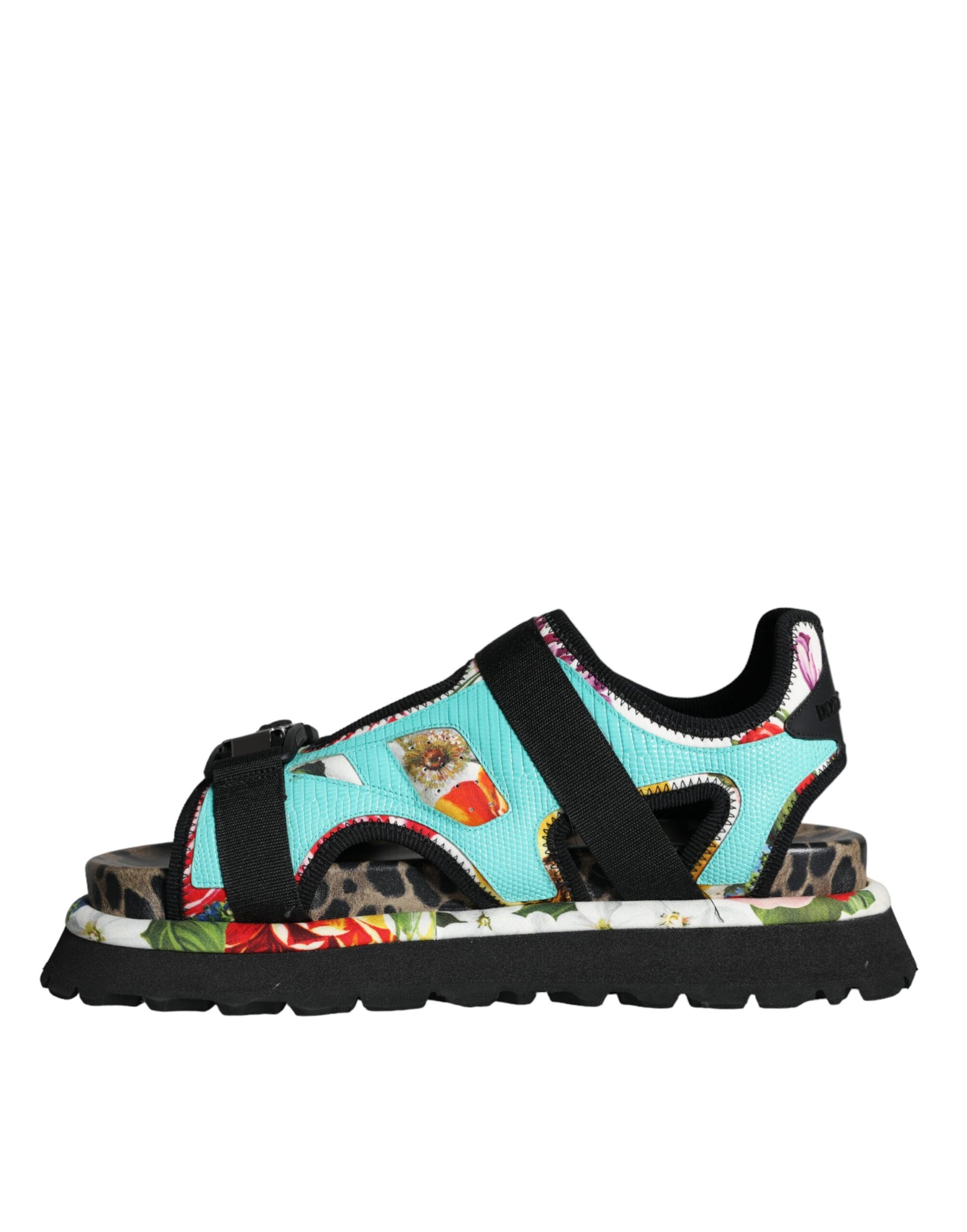 Multicolor Patchwork Slides Sandalen Herenschoenen