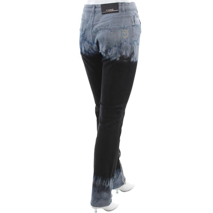 Zwarte katoenen jeans en broek