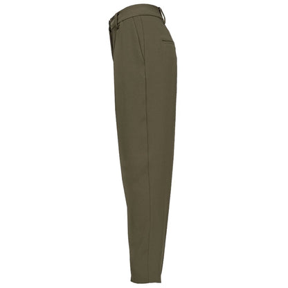 Groene polyester jeans en broek