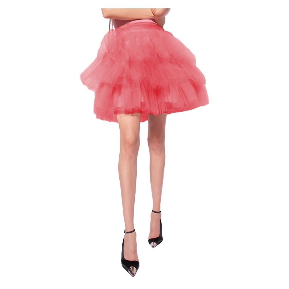 Roze nylon rok