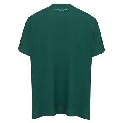 Groen katoenen T-shirt