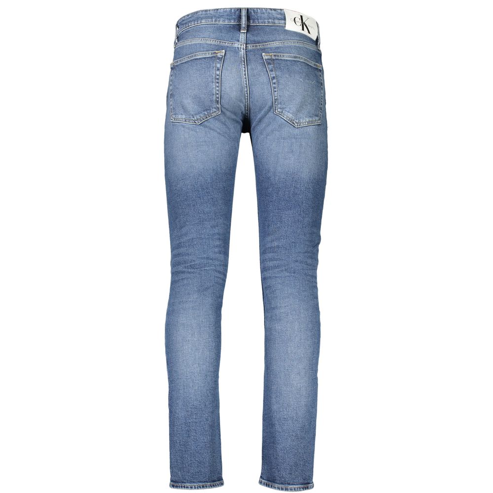 Blue Cotton Jeans & Pant