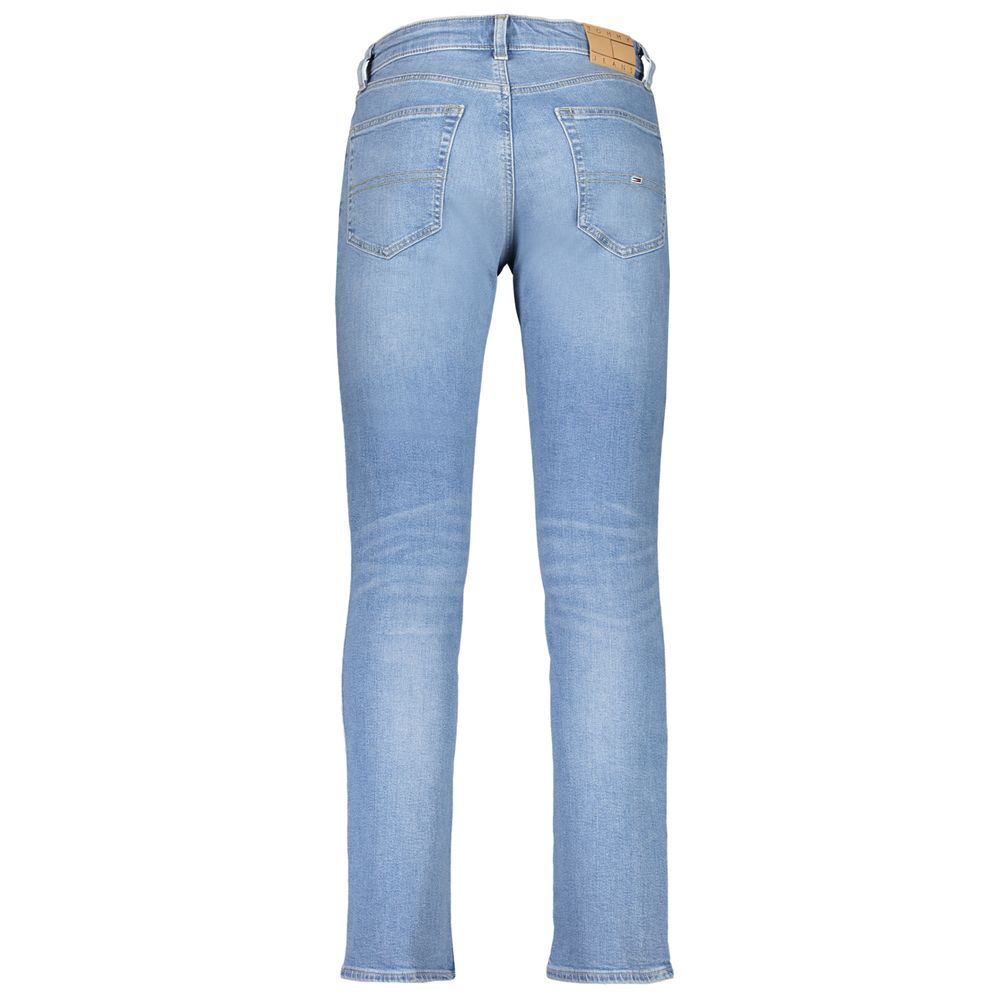 Light Blue Cotton Jeans & Pant