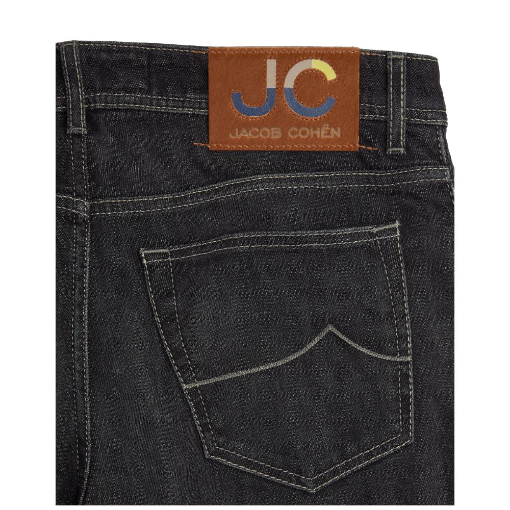 Zwarte katoenen jeans en broek